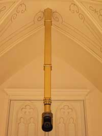 Example ) Ceiling hanging telescopic pole